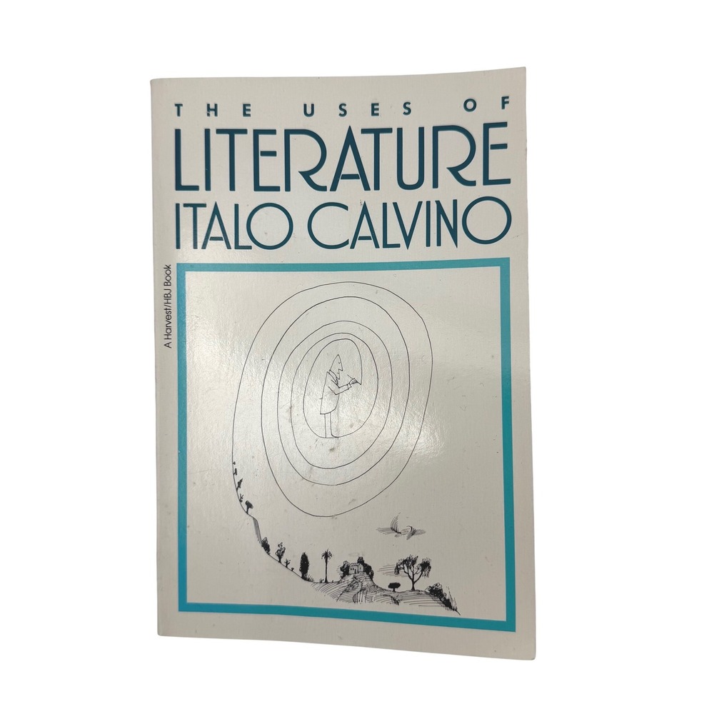 The Uses of Literature Italo Calvino Harvest HBJ Paperback Saul Steinberg Art